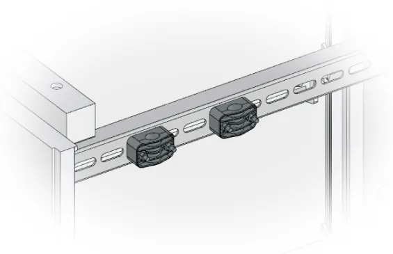Kabeļu turētājs KVR-CH 120 001601652
