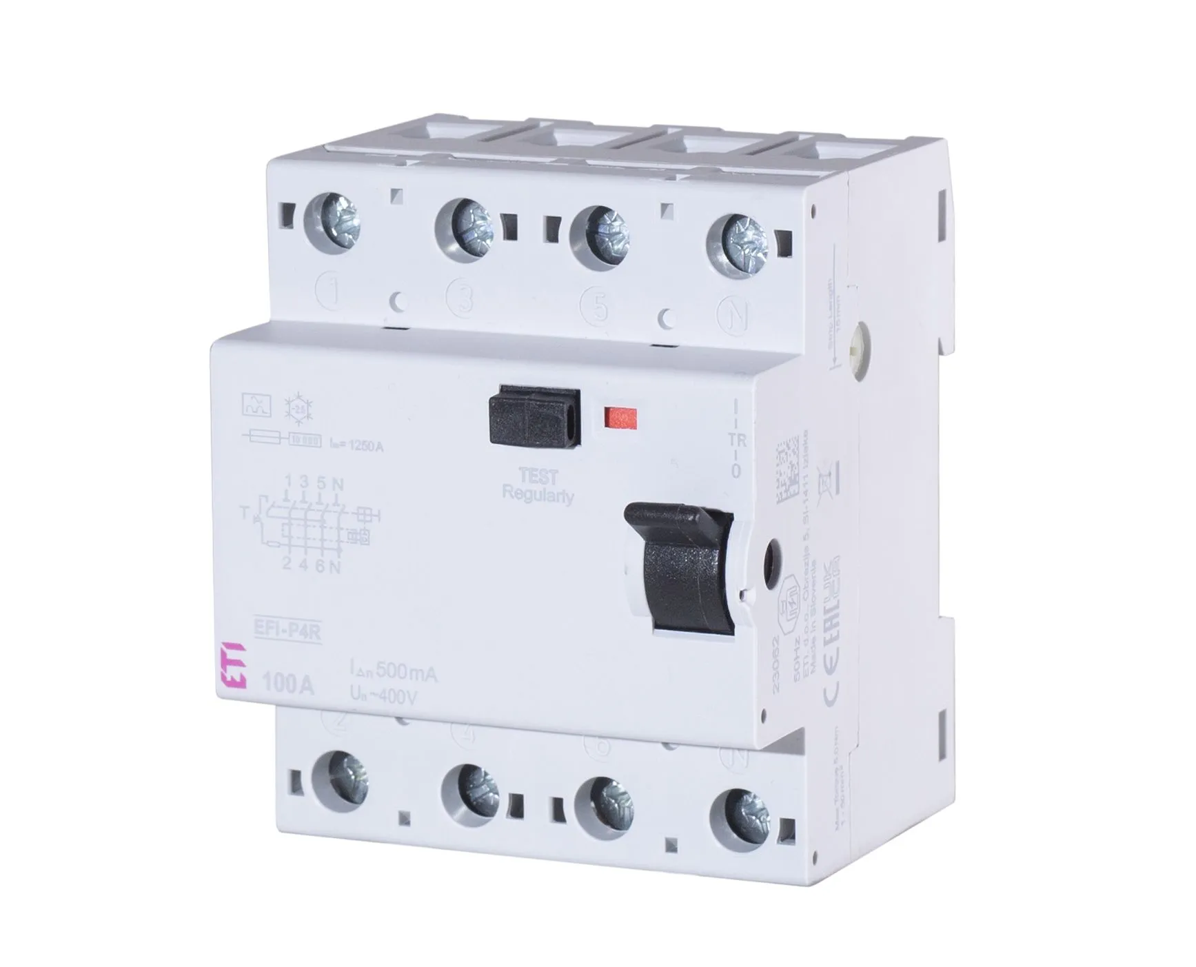 RCCB direncālis EFI-P4R A S 100/0.3 002061594