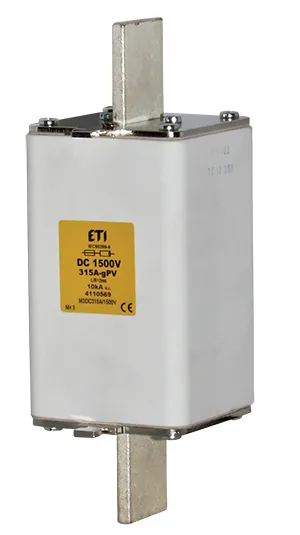 Drošinātājs NH3L gPV 630A/1500V DC UL 004110647