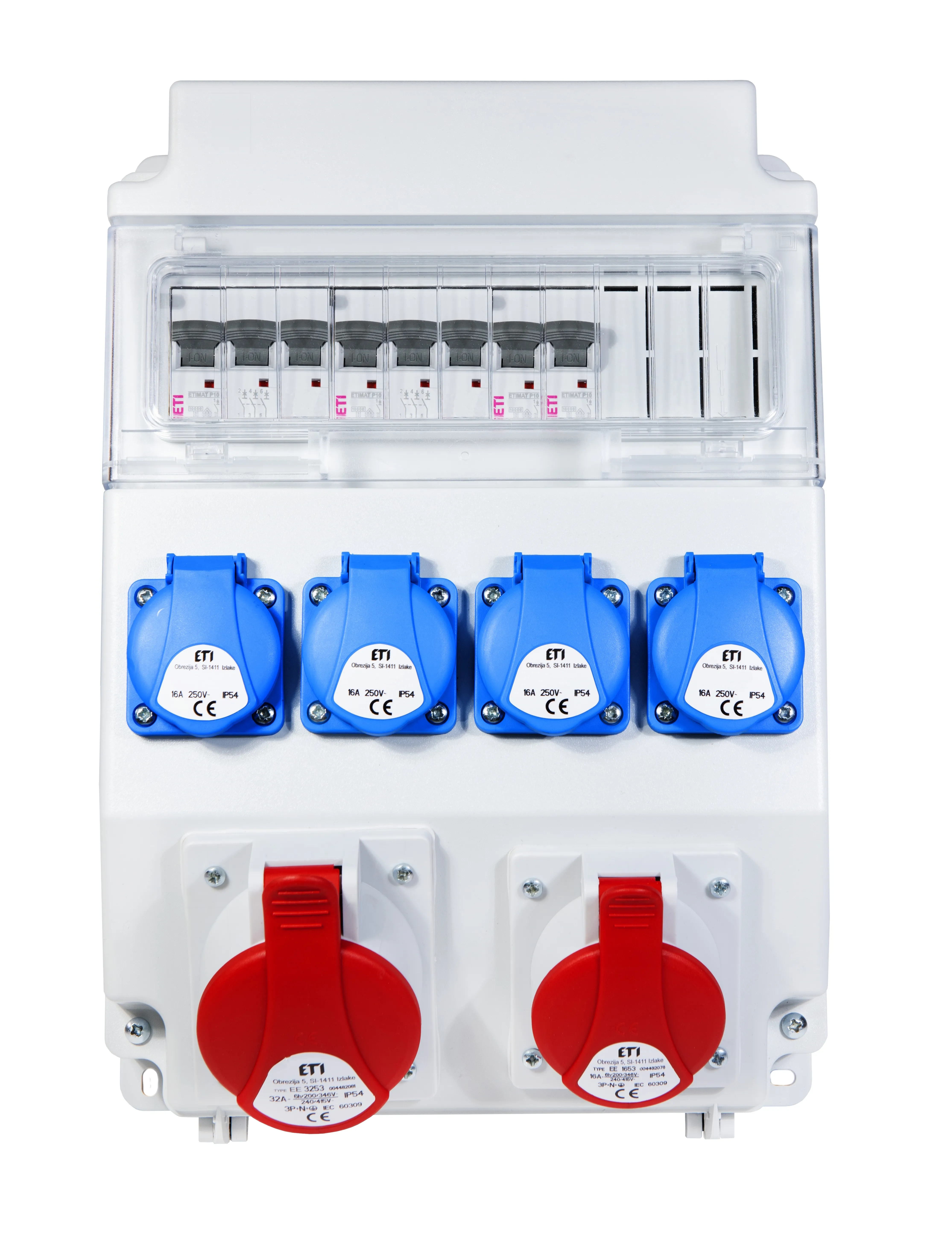 Sadalošais panelis EDS11 4/2 16/32 B+C 001105279