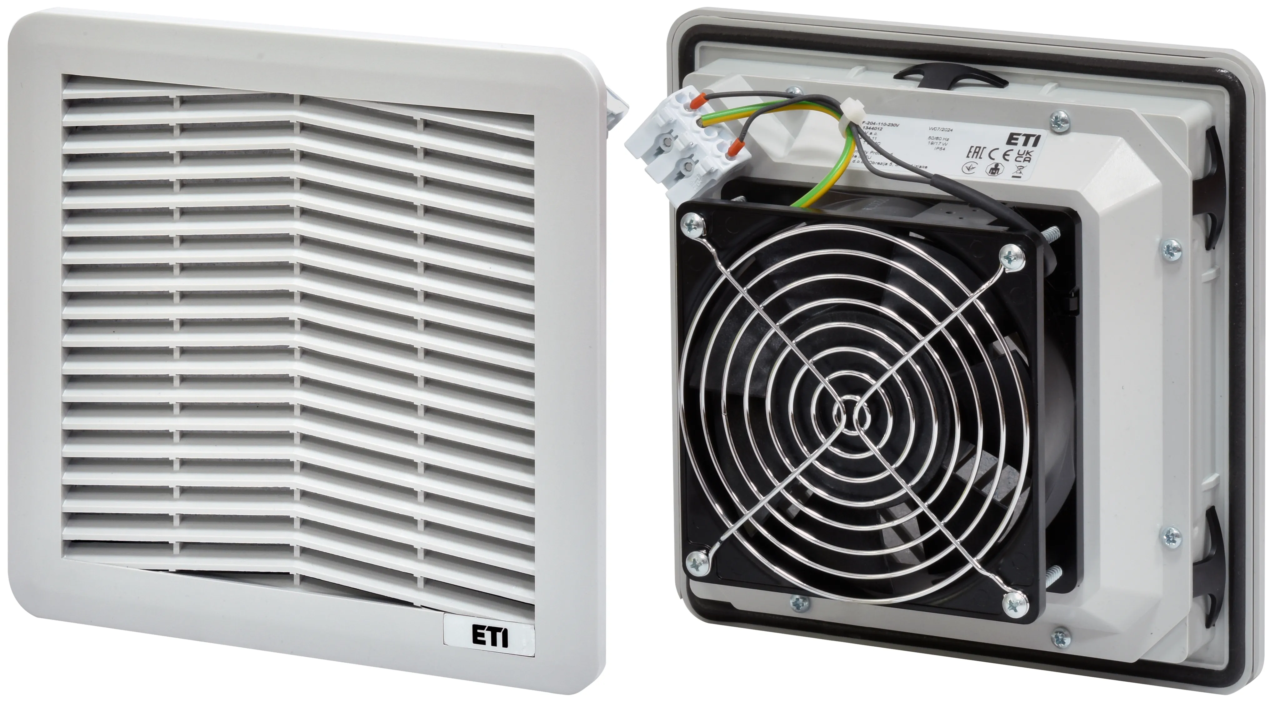 Ventilators ar filtru EF-204-110-230V 001344012