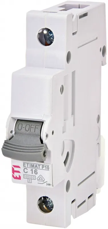 Automātiskais slēdzis ETIMAT P10 1p C16  15kA 001901530