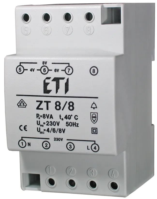 Zvana transformators ZT 8/8 002411005