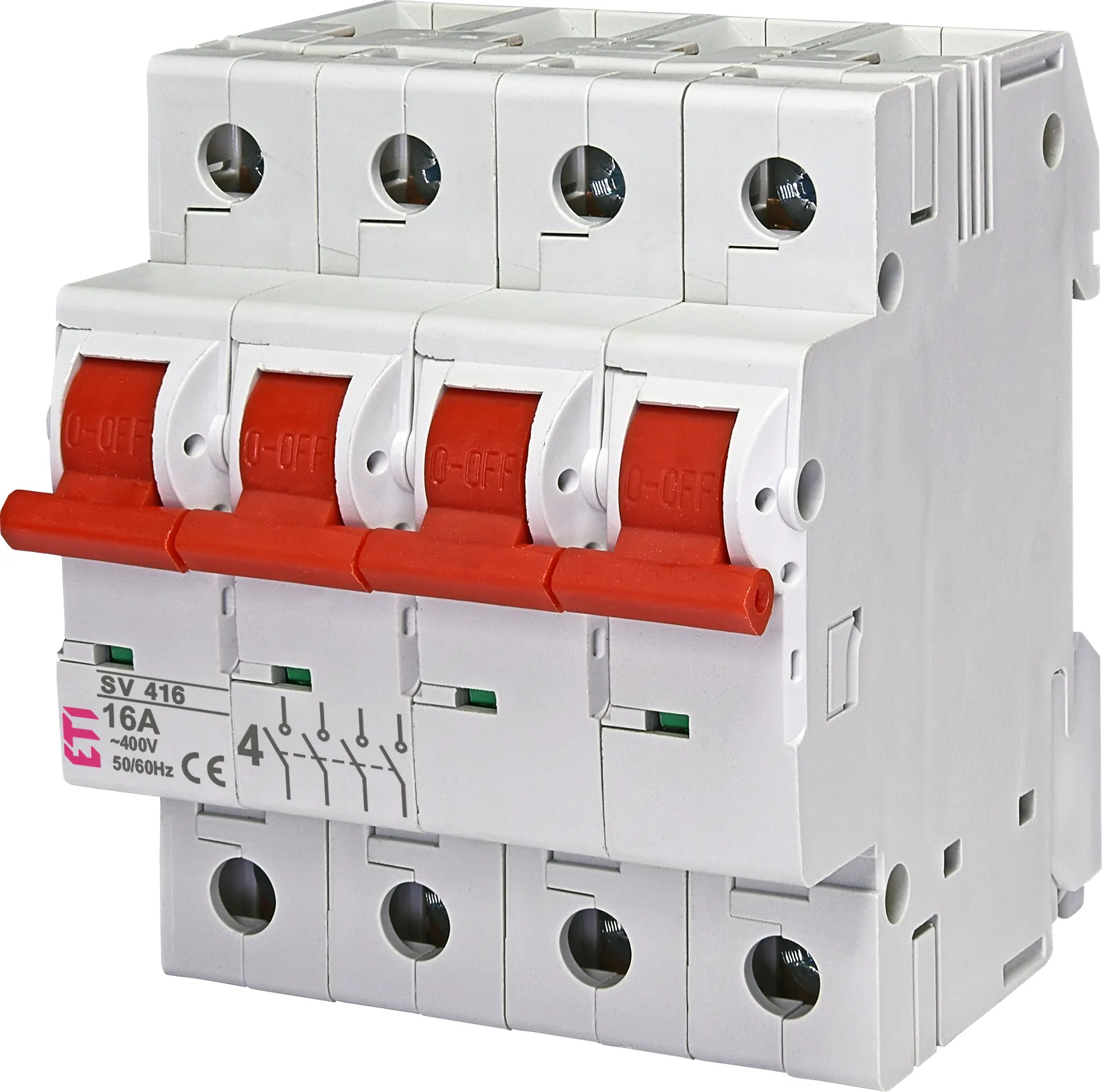 Iiebūvējams slēdzis SV 416 4p 16A 002423421