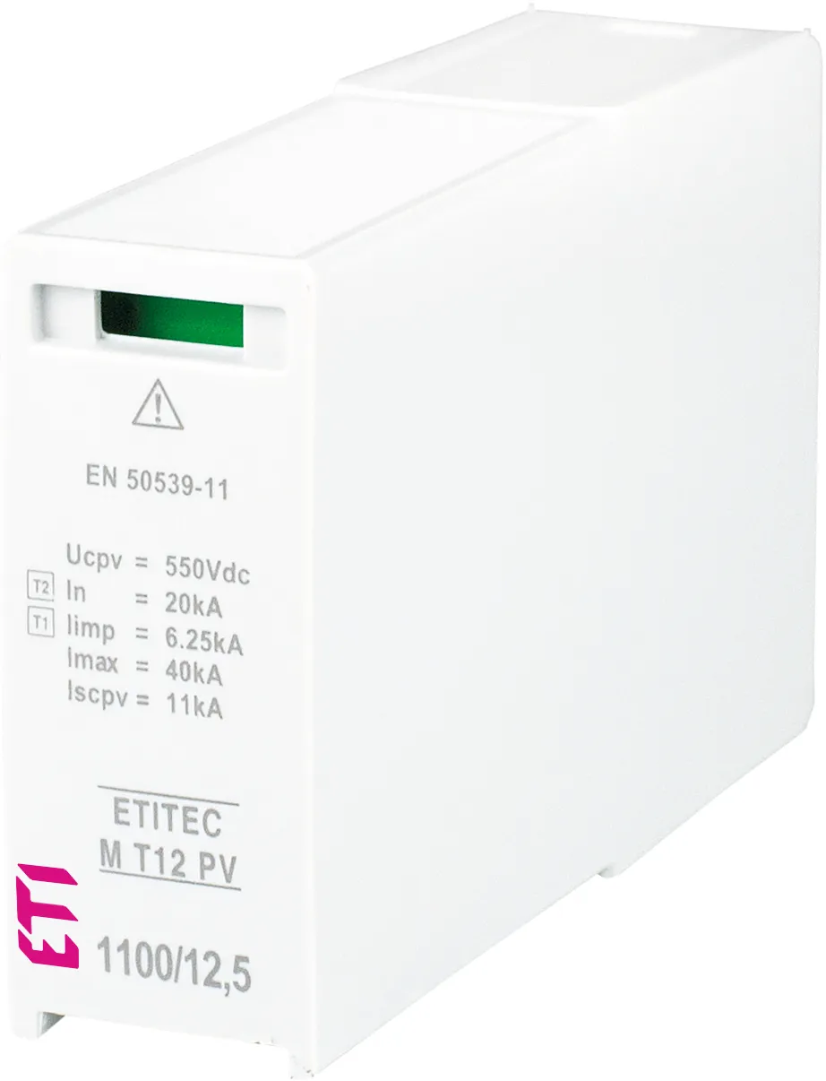 Pārsprieguma ierobežotājs MOD. M T12 PV 550/12,5 M 002440519