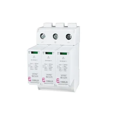 Pārsprieguma ierobežotājs ETITEC EM T12 PV 1500/5 Y RC 002440583