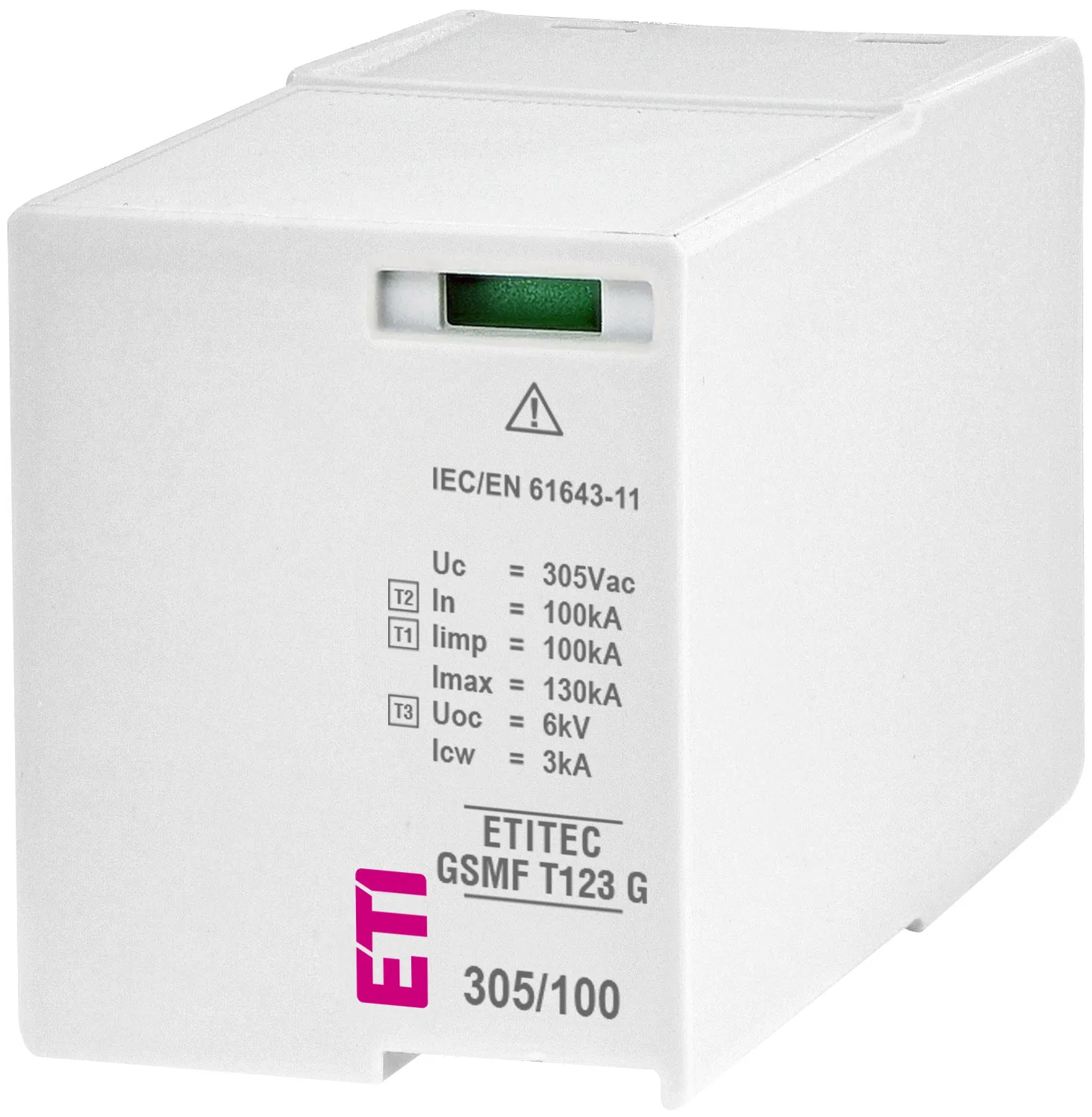 Pārsprieguma ierobežotājs MOD. GSMF T123 275/25 G 002440785