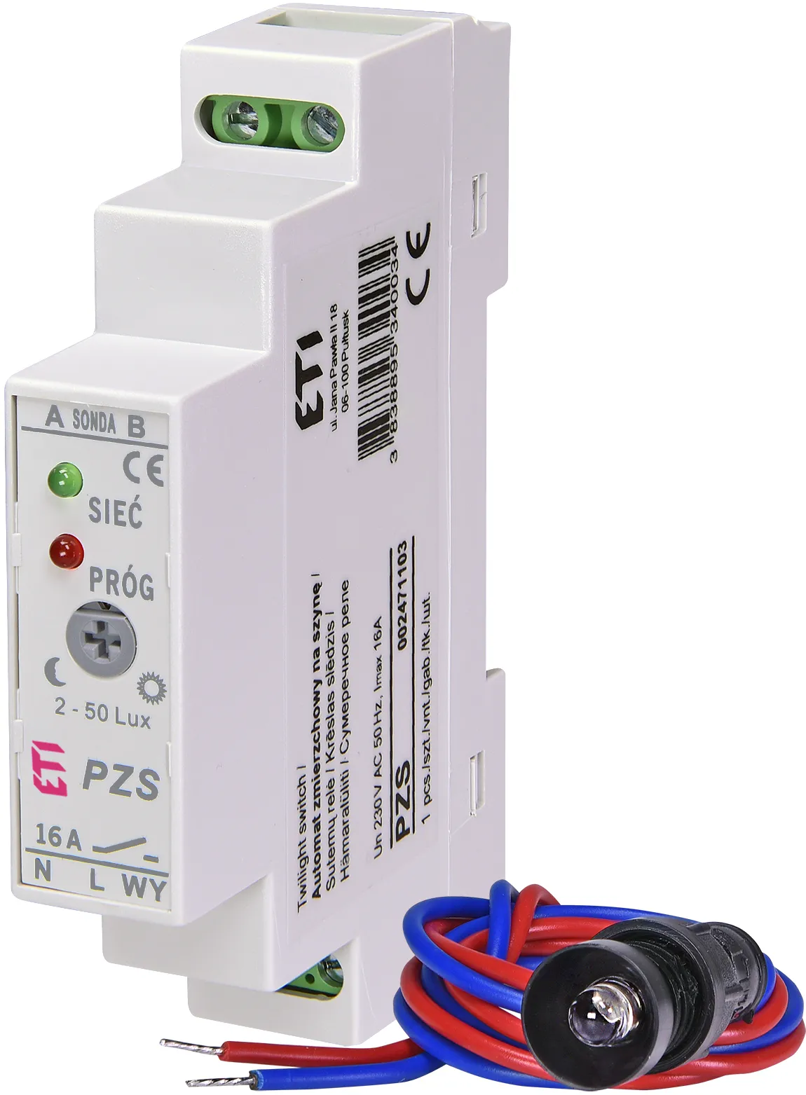 Krēslas relejs PZS 002471103