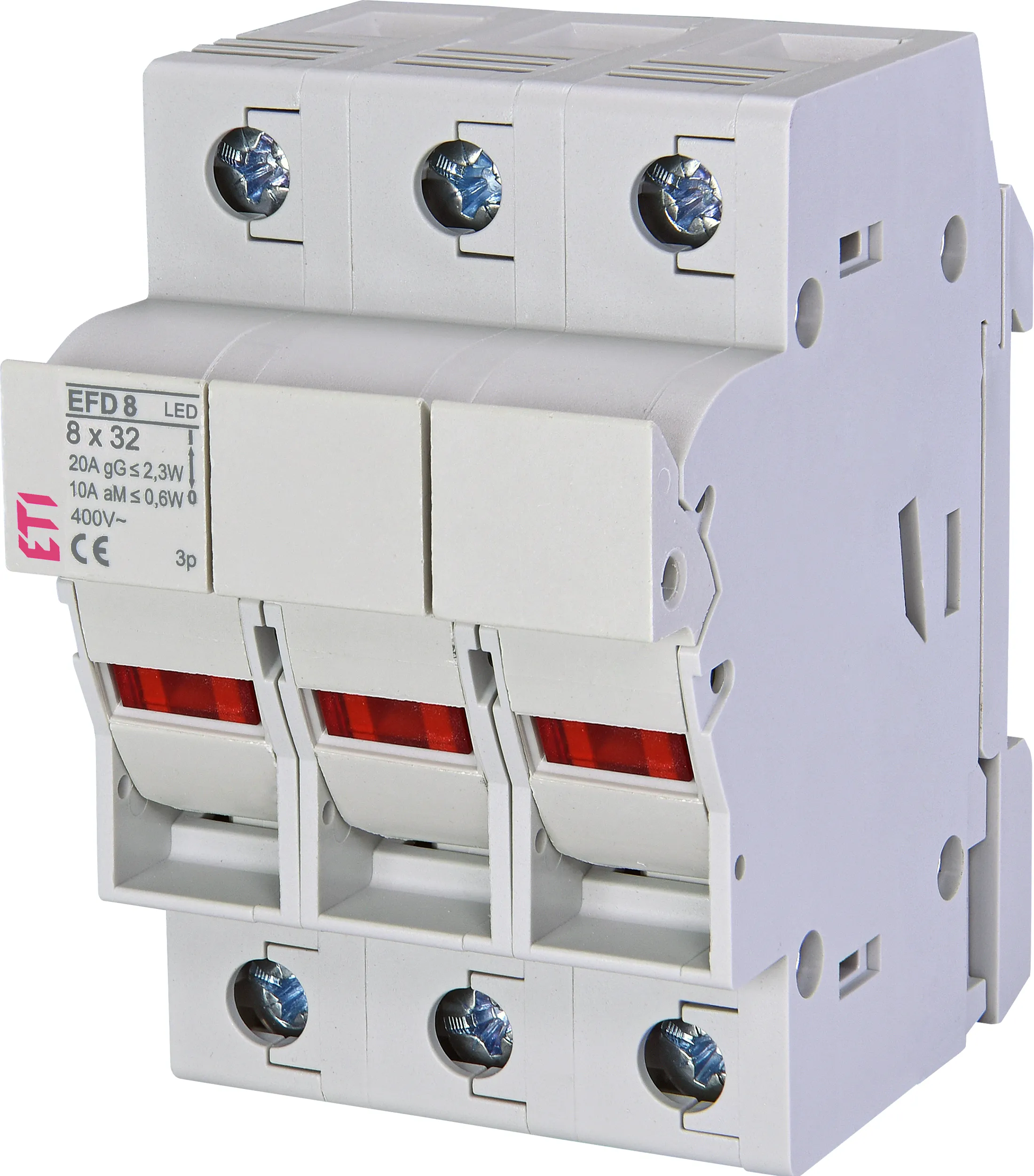 Drošinātāju blokslēdzis EFD 8 3p LED AD 002520314