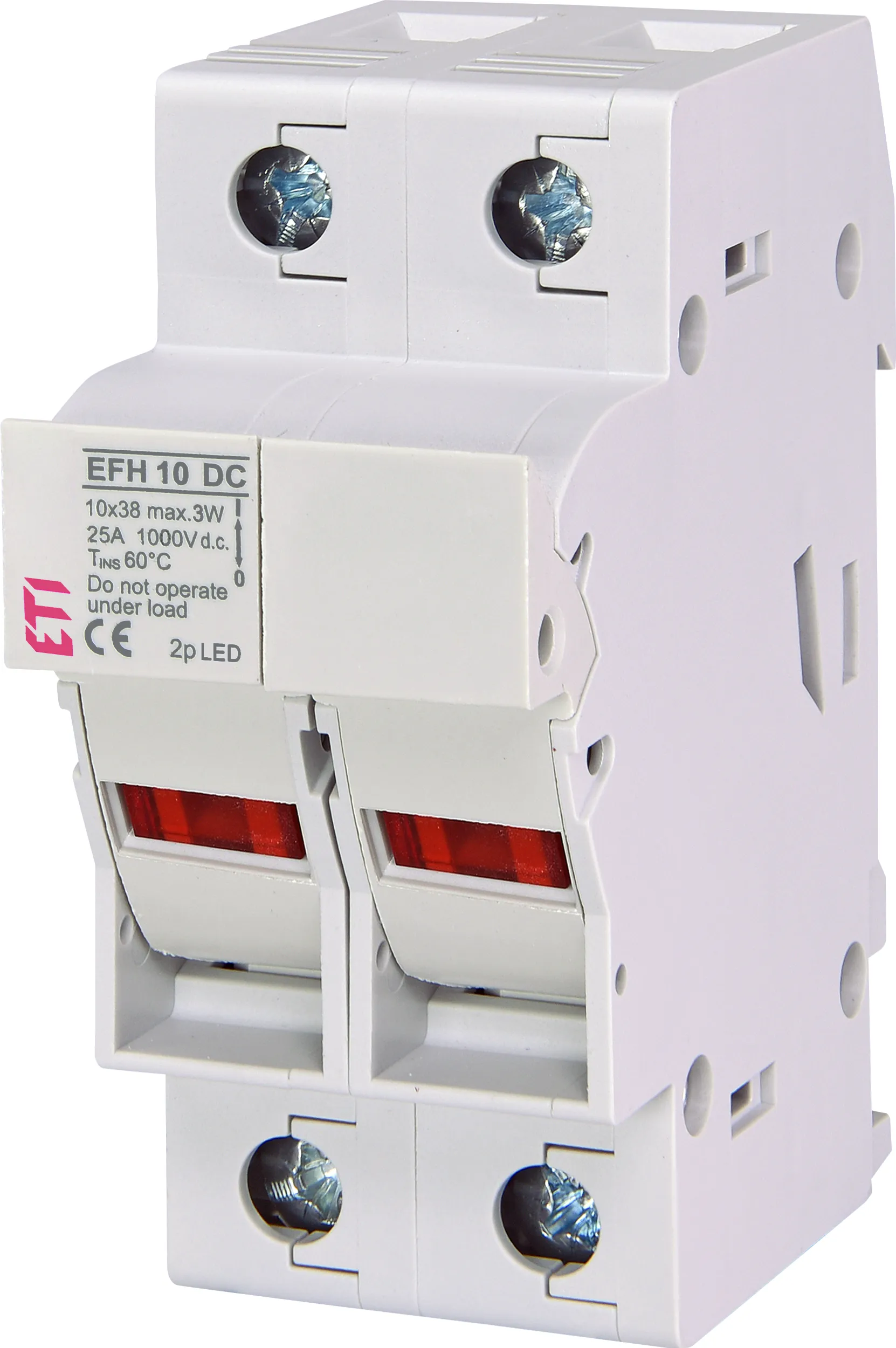 Drosinātāja pamatne EFH 10 DC 2p LED 002540213