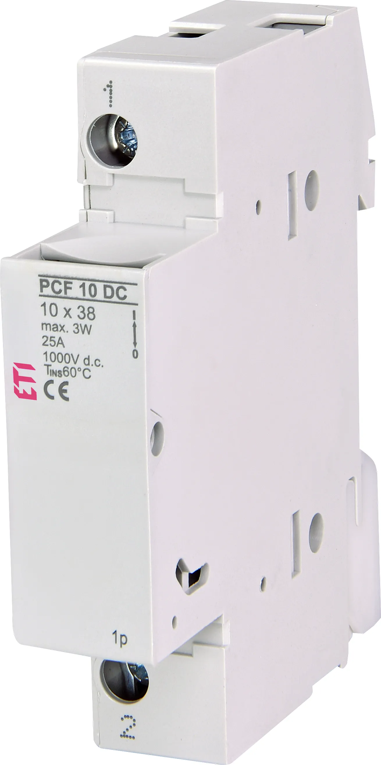 Drošinātāju blokslēdzis *PCF 10 DC 1p 1000V 002550201