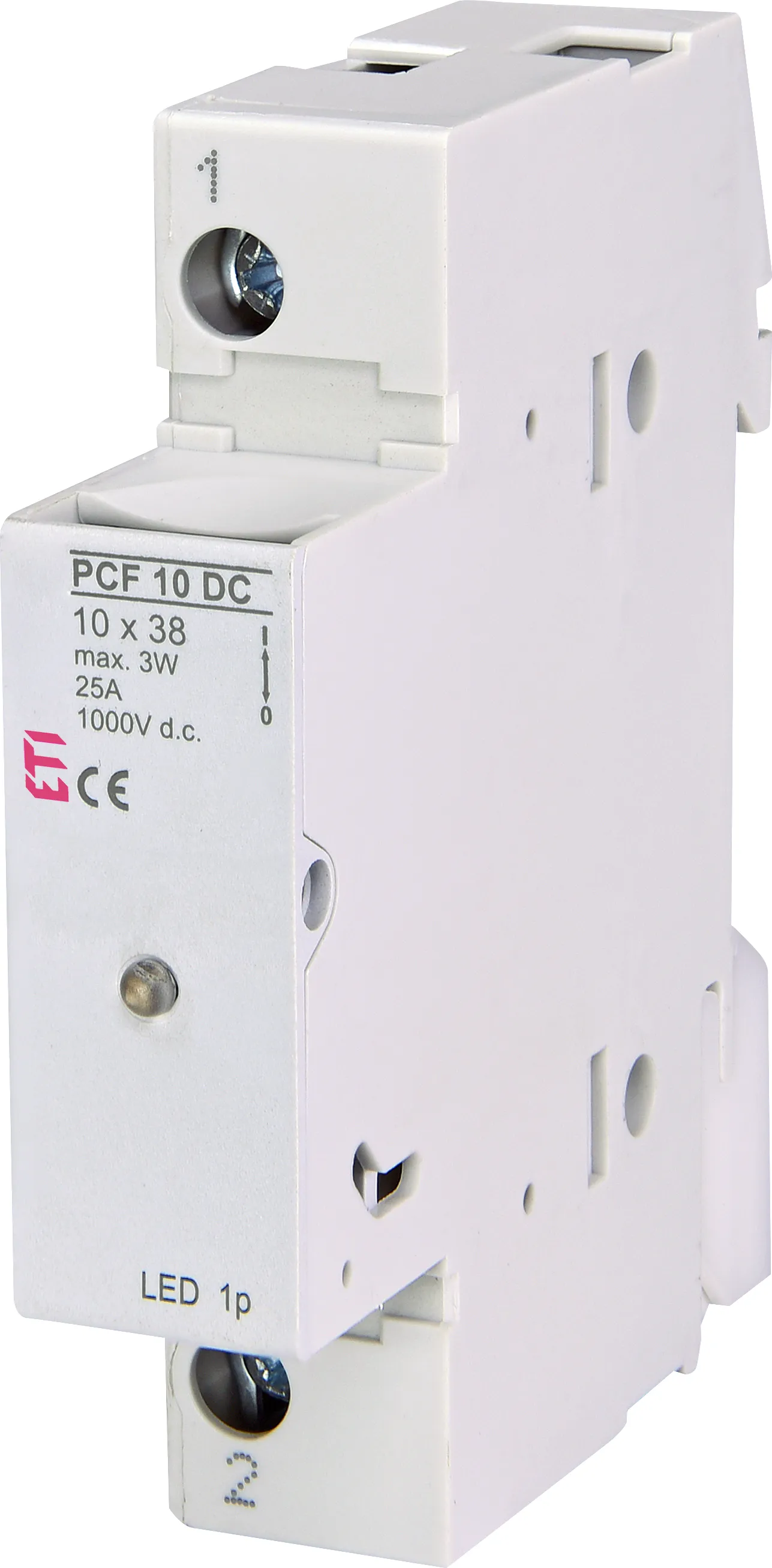 Drošinātāju blokslēdzis *PCF 10 DC 1p LED 1000V 002550211