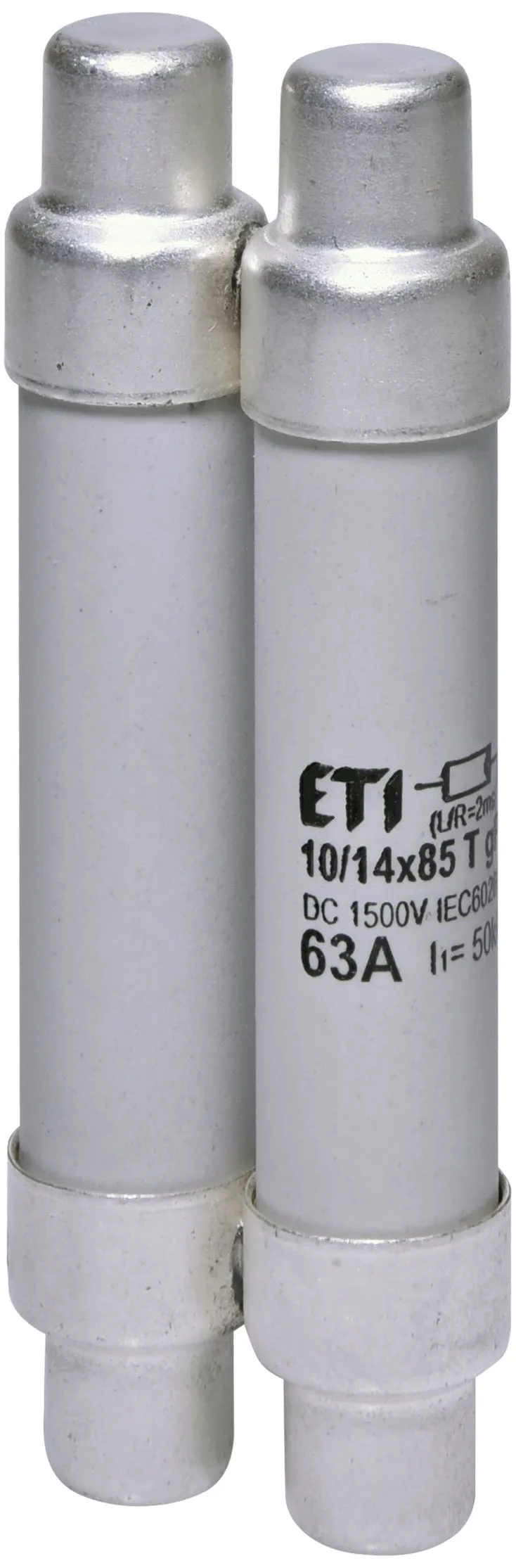 Drošinātājs CH 10/14x85 T gPV 50A/1500V 002626240