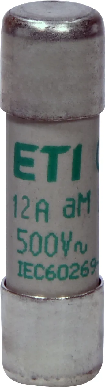 Drošinātājs CH10x38 aM 12A/500V 002652016