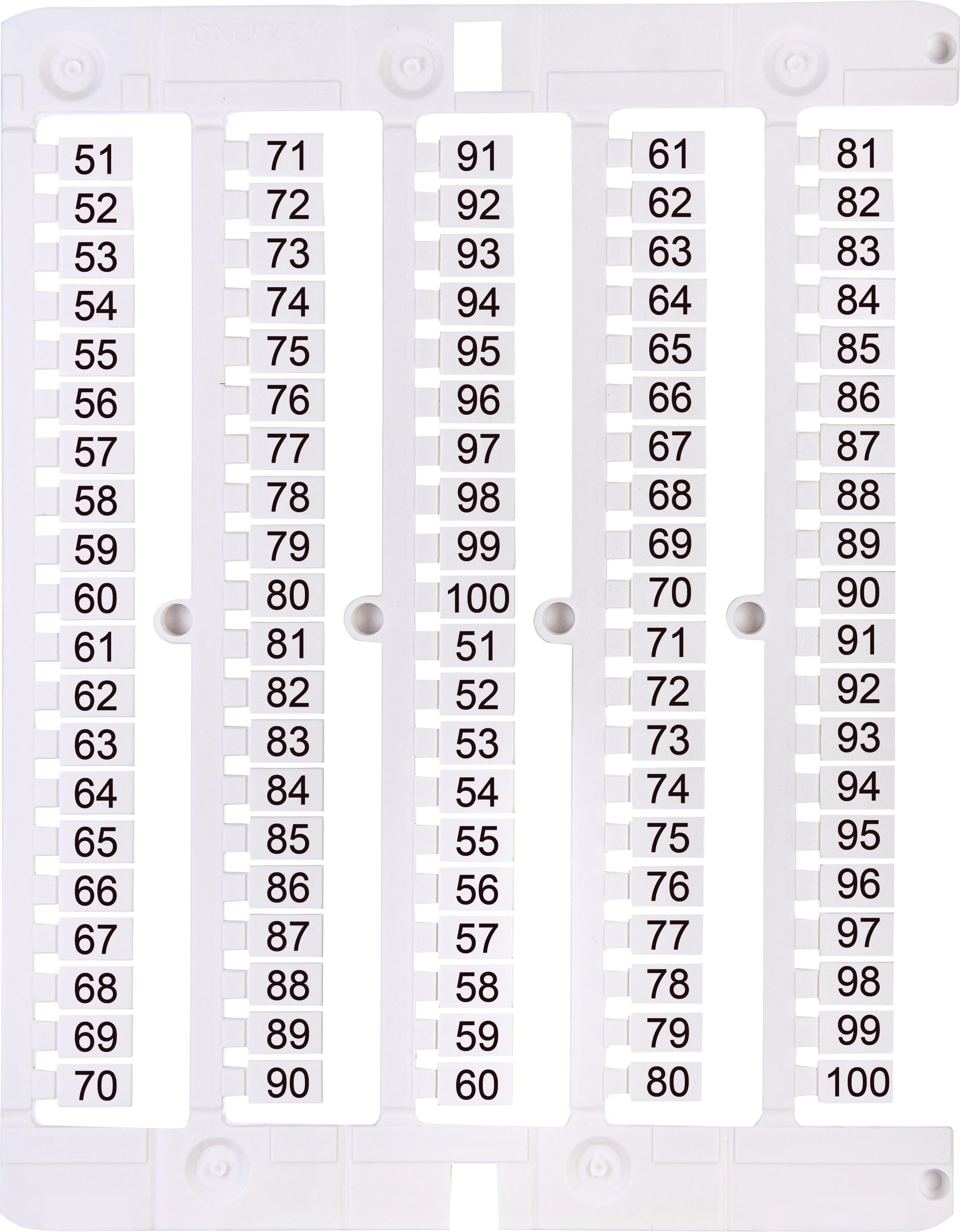 Apzīmējuma plate ES-NU0851051 003903078