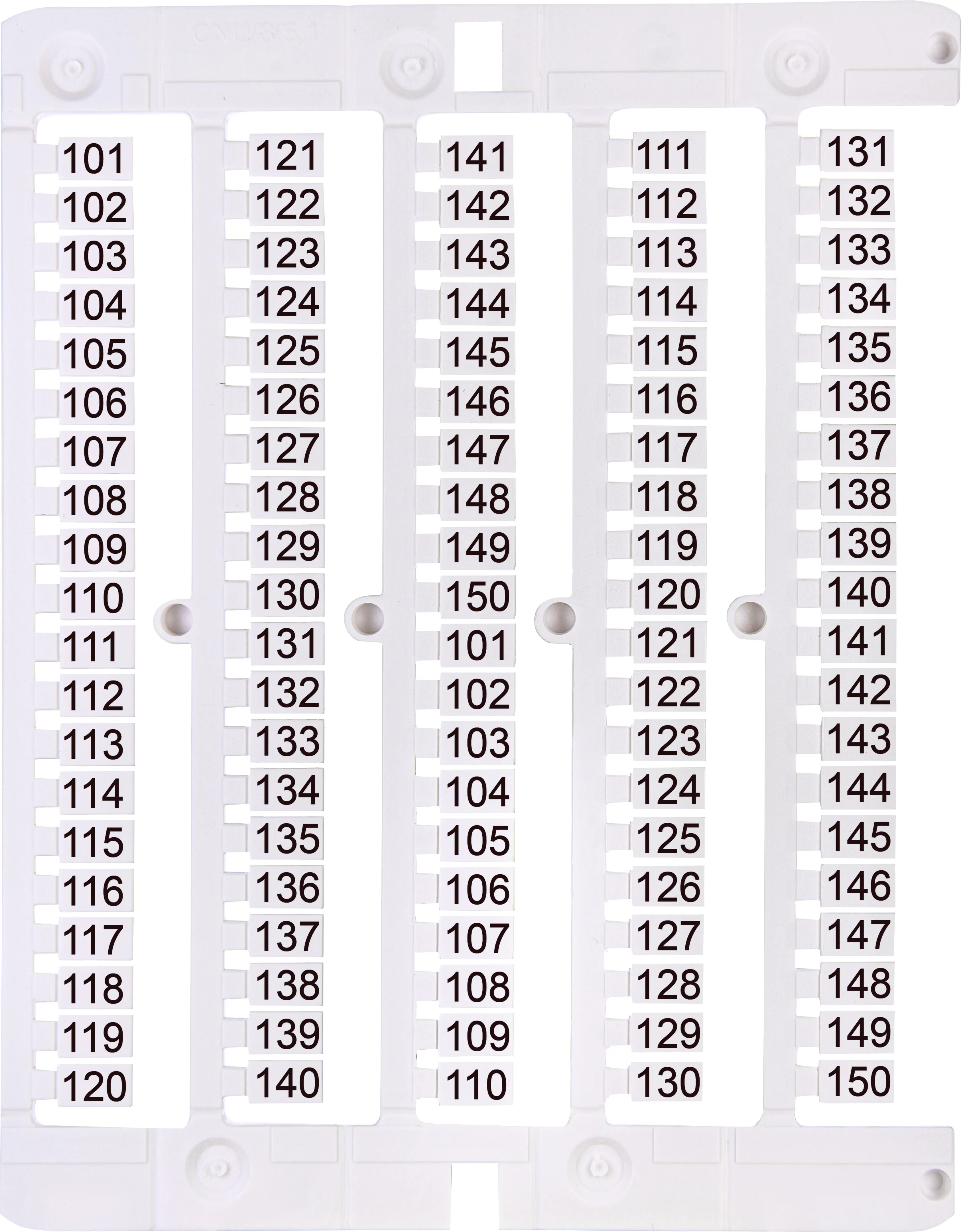 Apzīmējuma plate ES-NU0851101 003903079