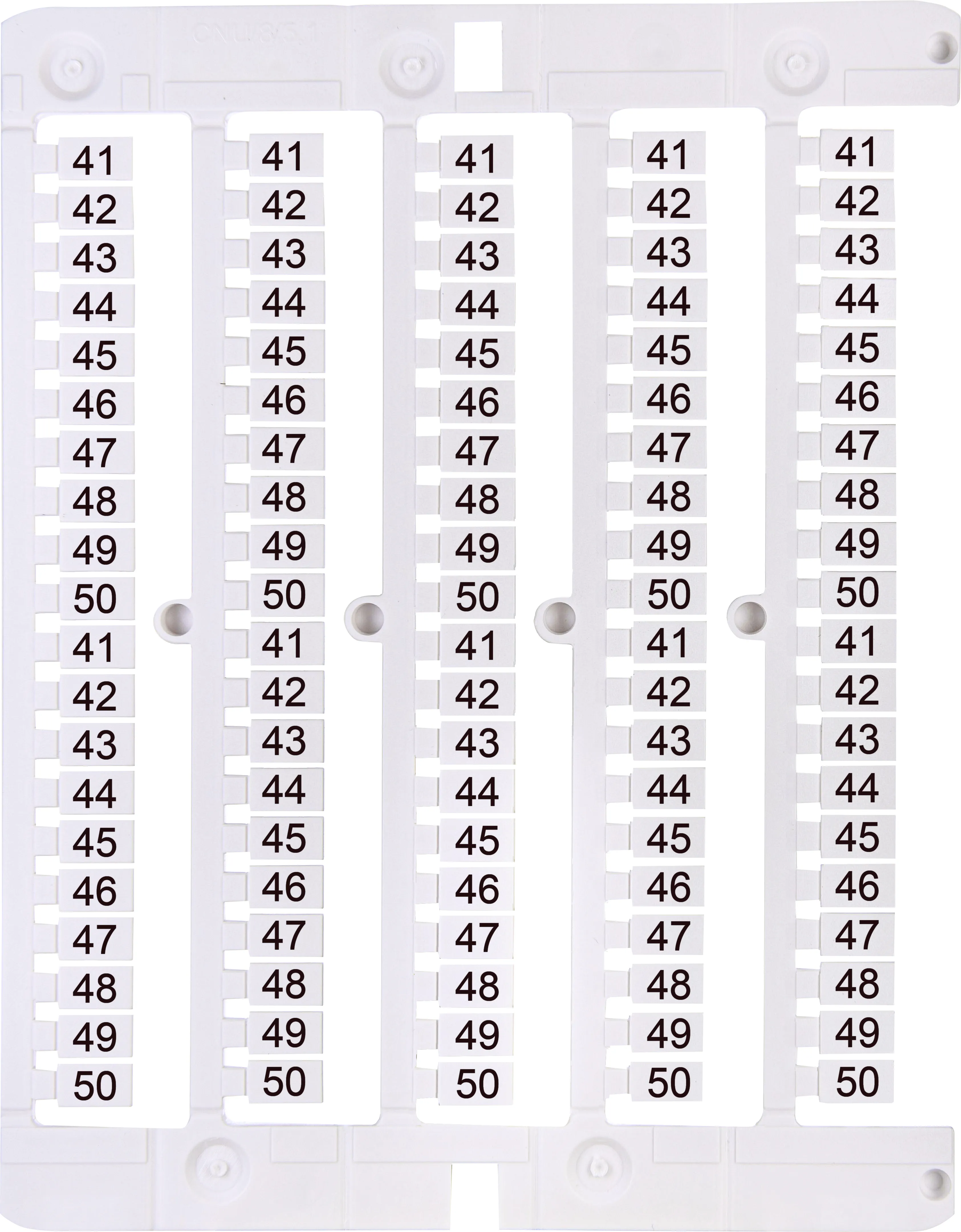 Apzīmējuma plate ES-NU0851550 003903101