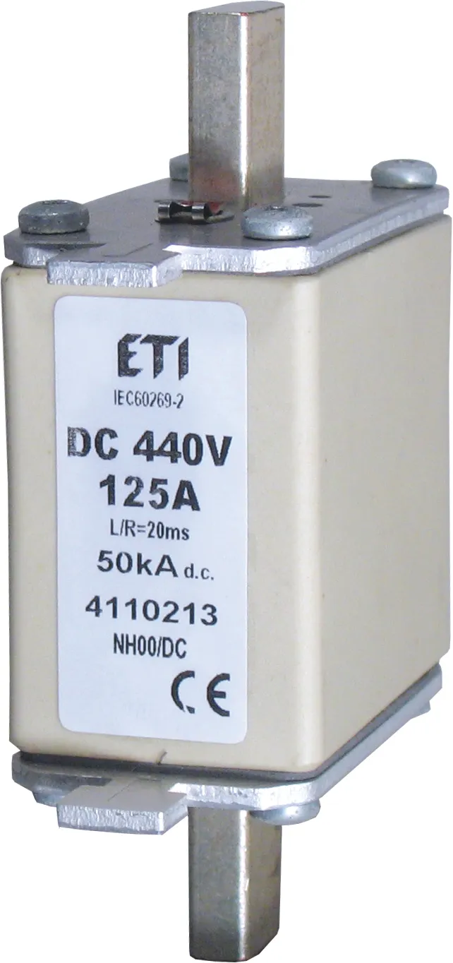Drošinātājs NH1C 50A/440V DC 004110224