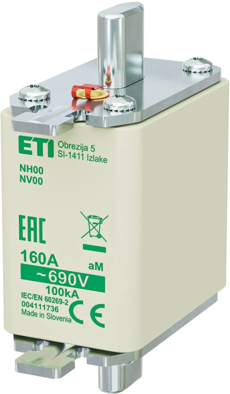 Drošinātājs NH00 aM 160A/690V 004111736
