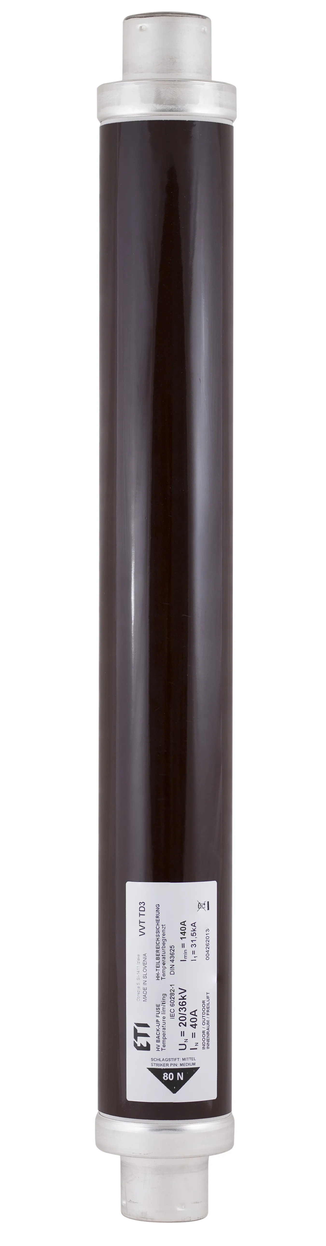 Drošinātājs VVA3 36kV/4A 004261104