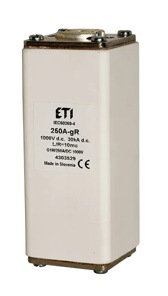 Drošinātājs NHG1/M gR 250A/1000V DC 004303529