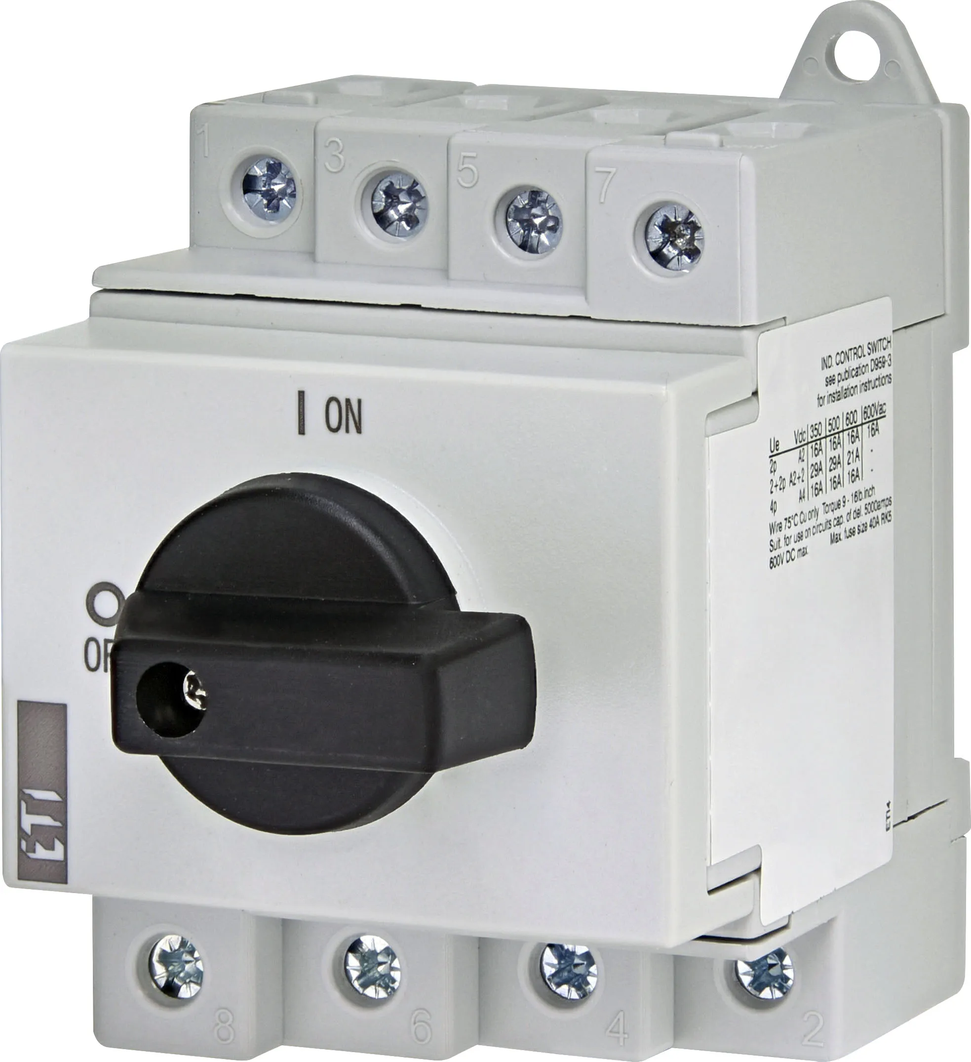 Atdalītājsledzis PV - DC LS16 SMA A4 004660063