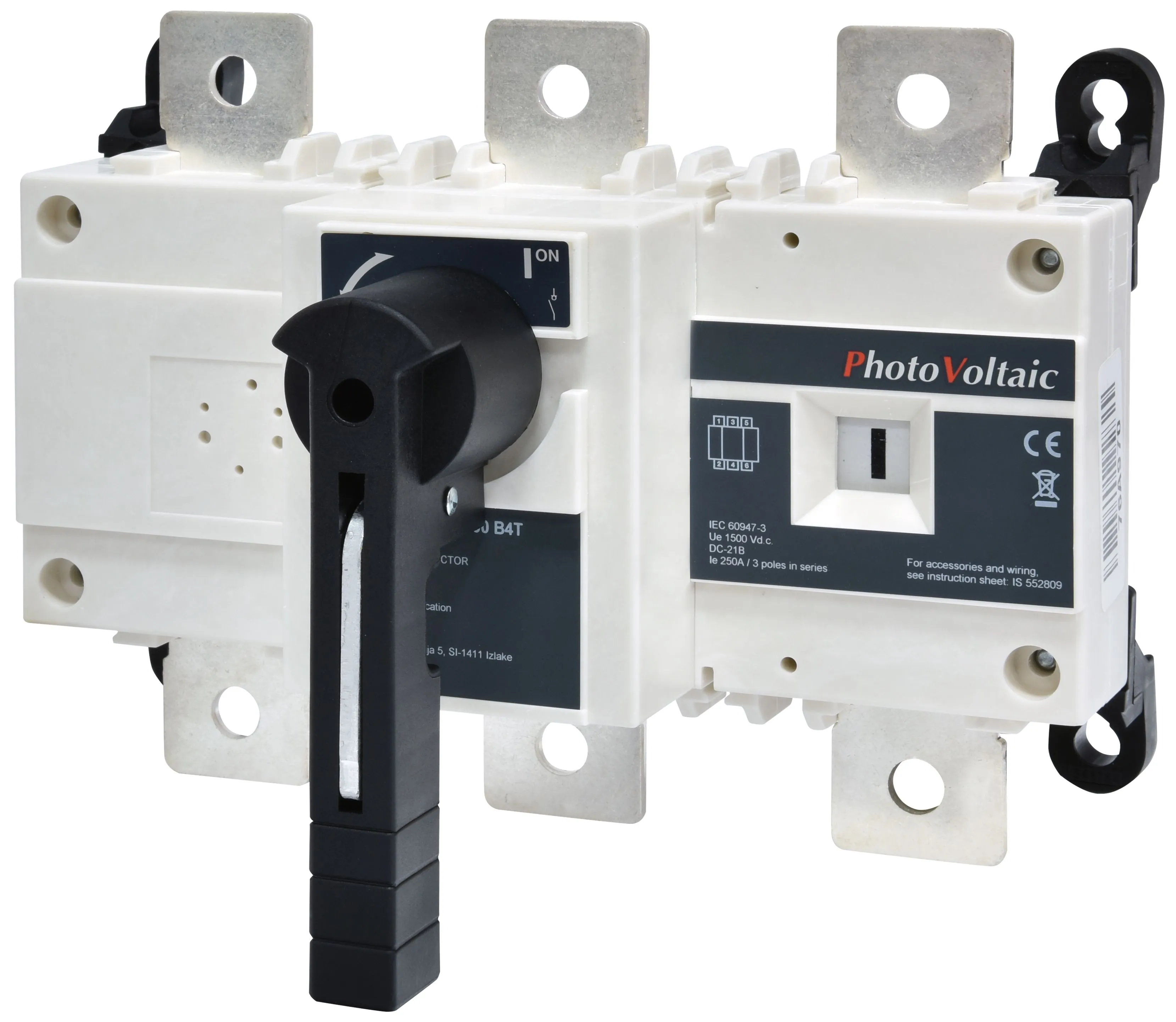 Atdalītājsledzis PV - DC LBS 250 3P DC1500 B4T 004661992