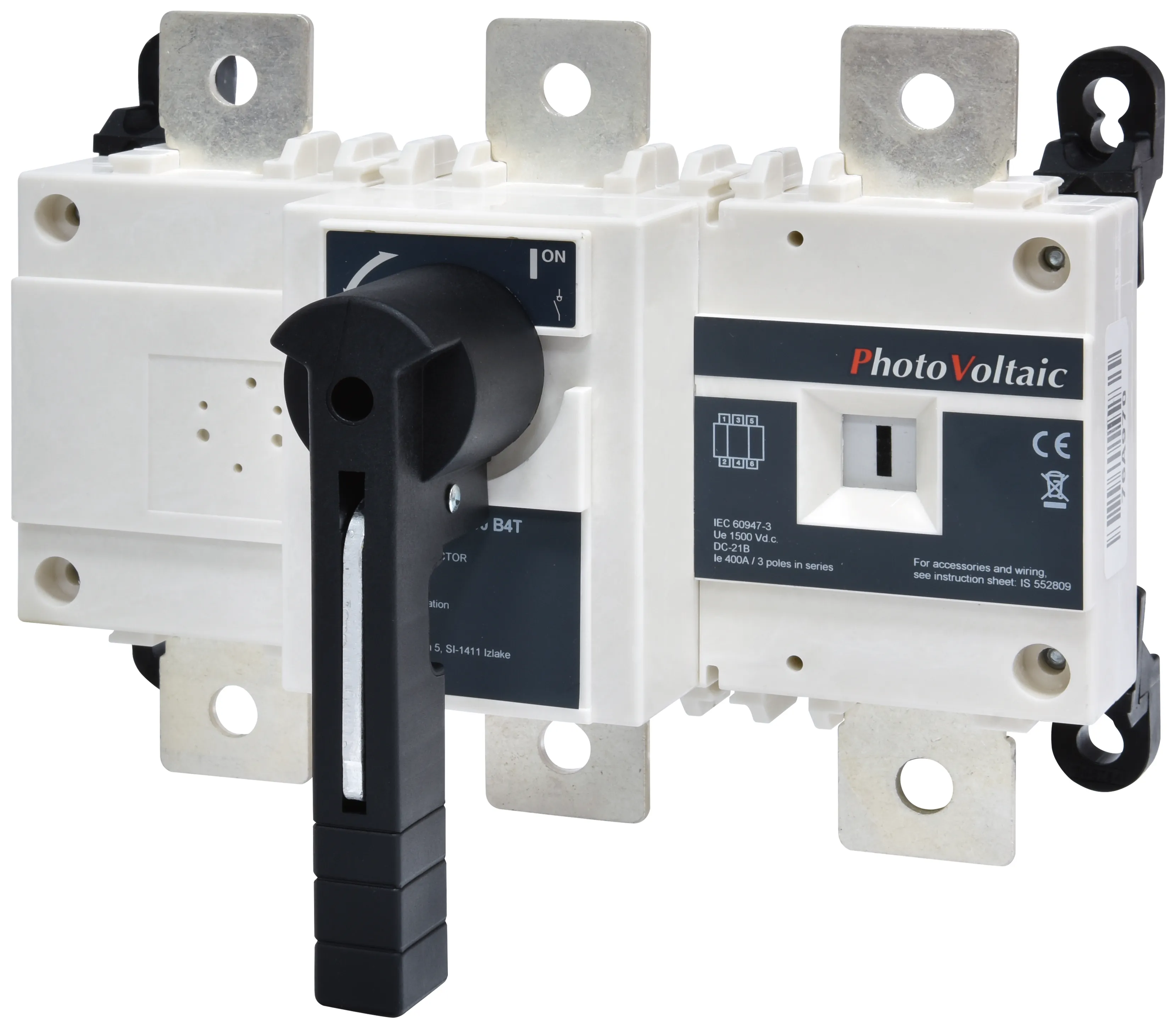 Atdalītājsledzis PV - DC LBS 400 3P DC1500 B4T 004661993