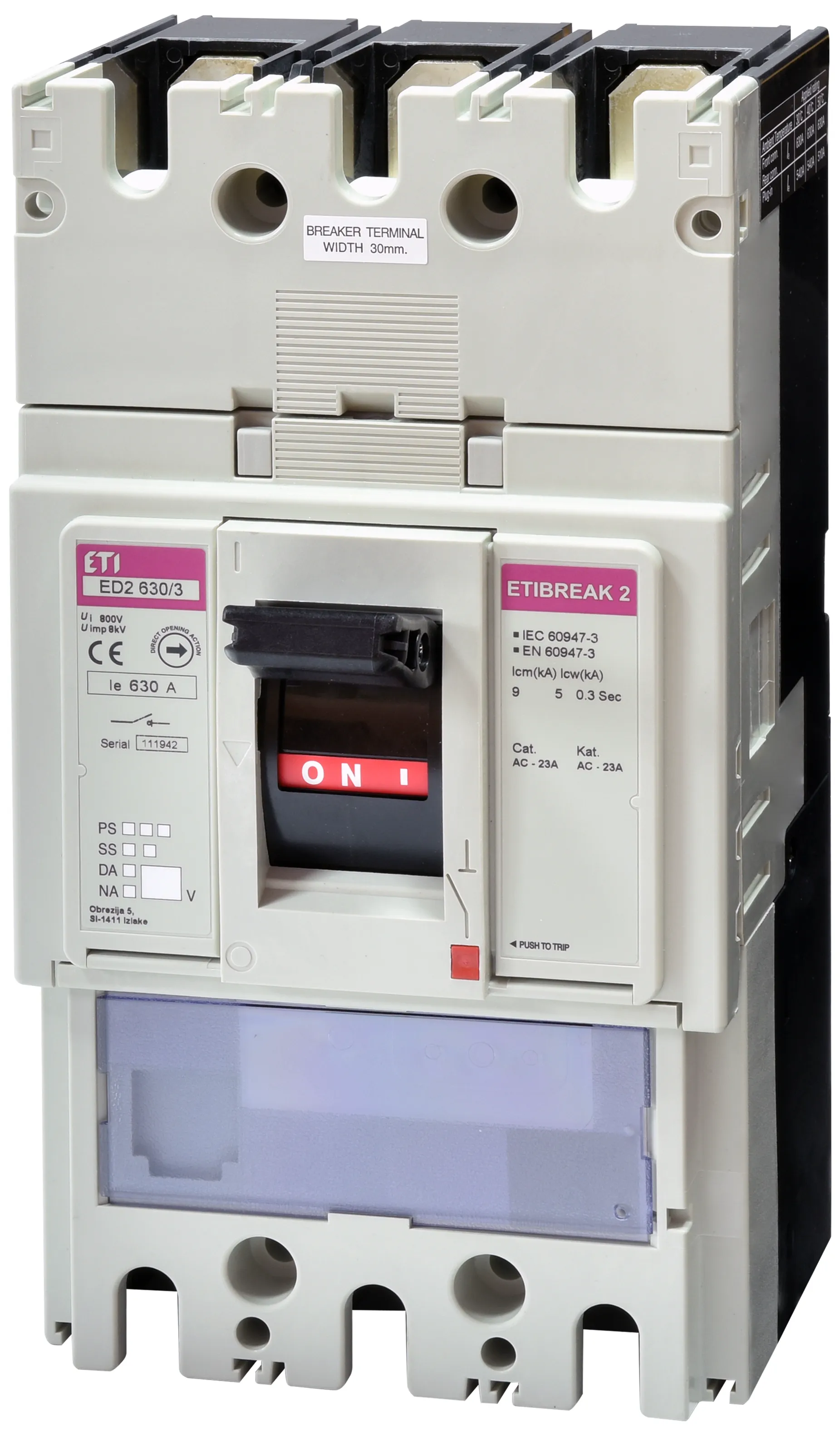 Blokslēdzis ED2 630/3 004671275