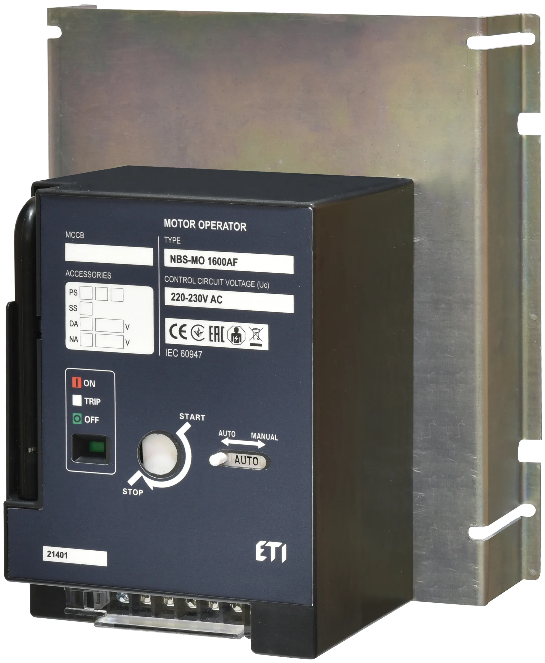 Dzinēja vadība NBS-MO 1600AF AC220/230V 3P 004673233