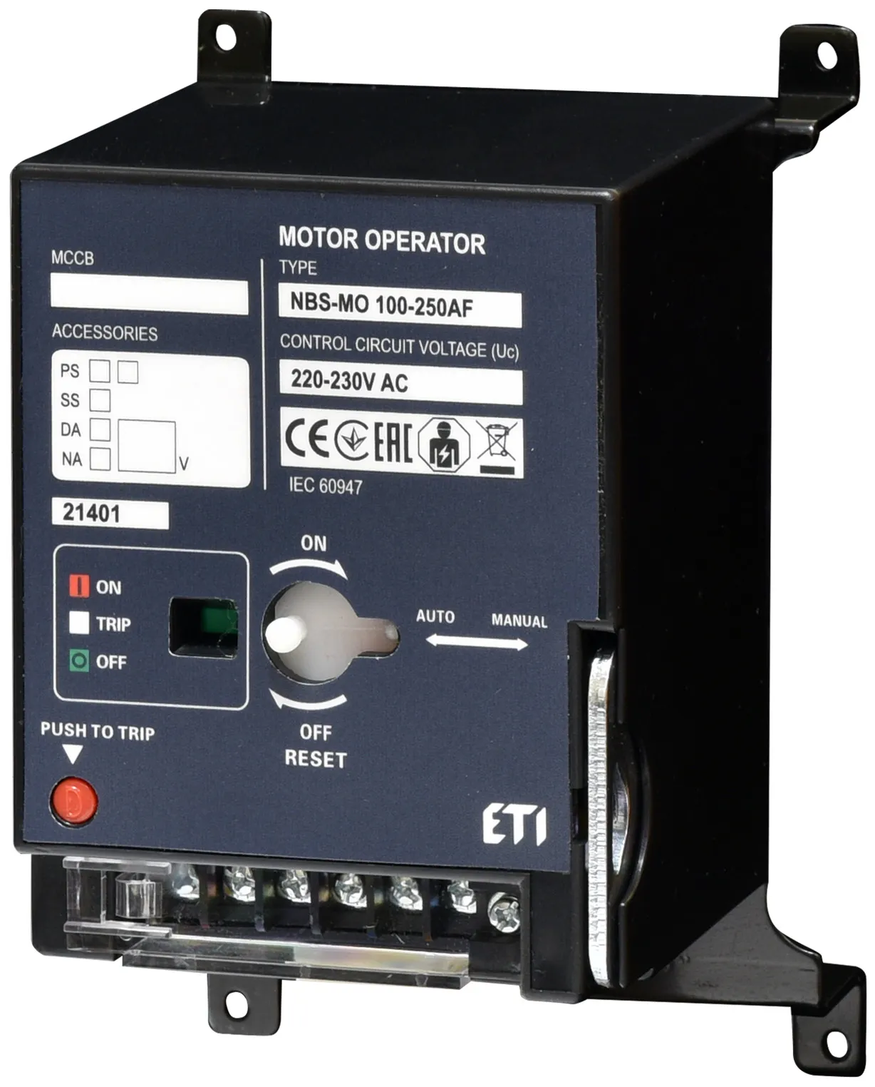 Dzinēja vadība NBS-MO 100-250AF AC220/230V 4P 004673281