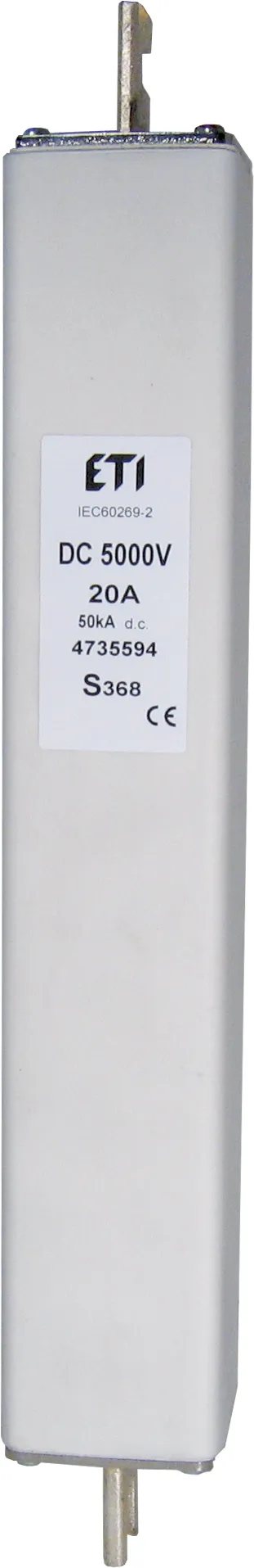 Drošinātājs SZDBH/368 aR 30A/5000V DC 004735595