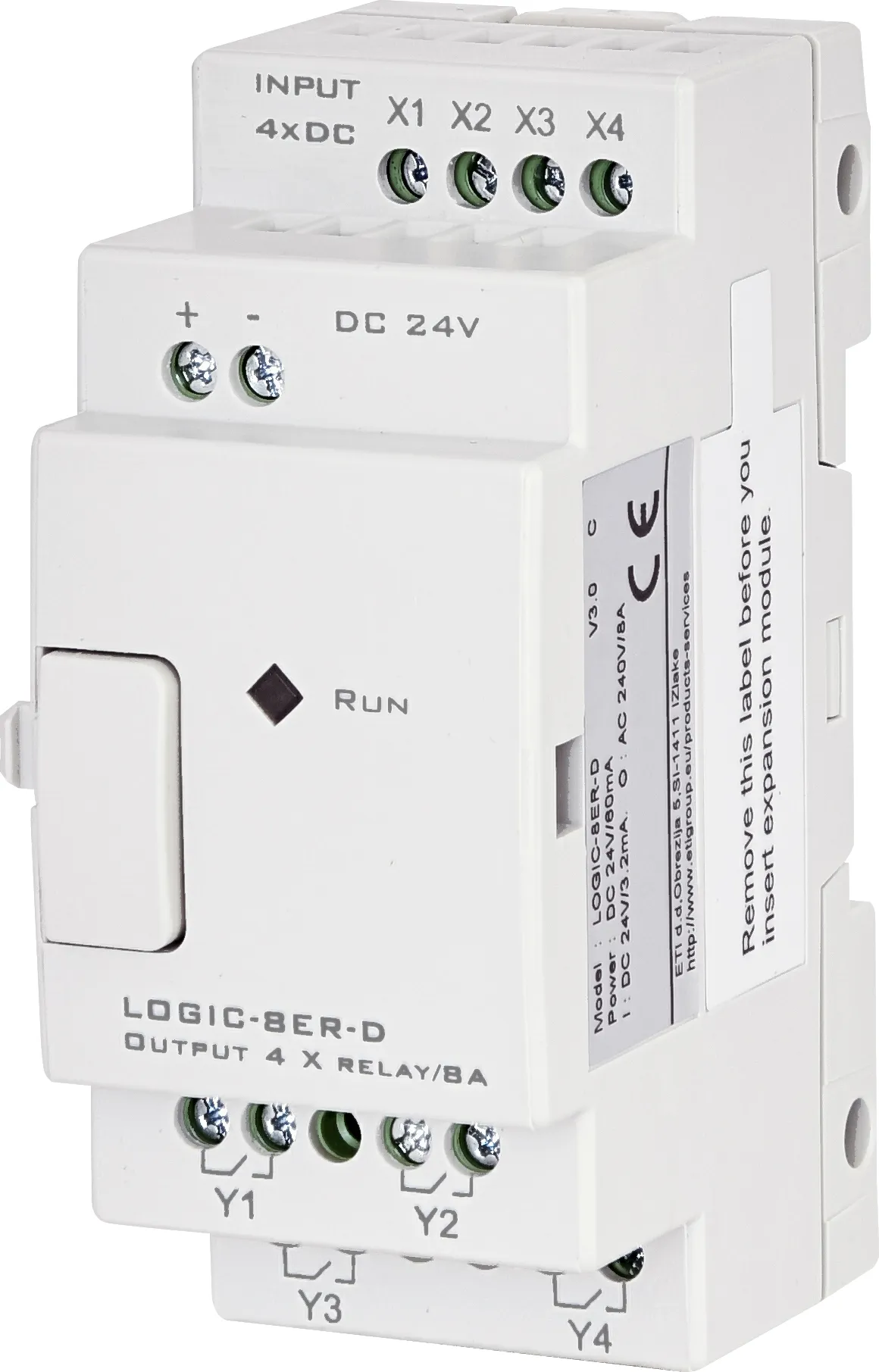 Kontroliera aksesuāri LOGIC-8ER-D 004780008