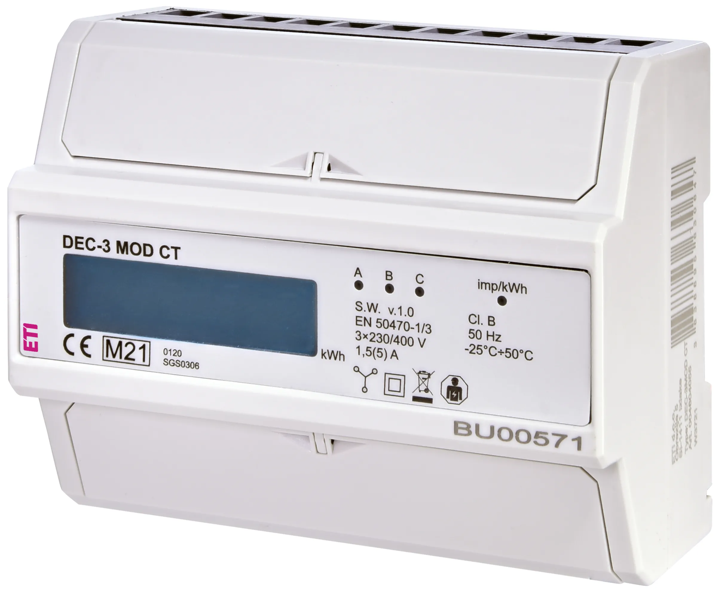 El. Skaitītājs DEC-3MOD CT 004804055
